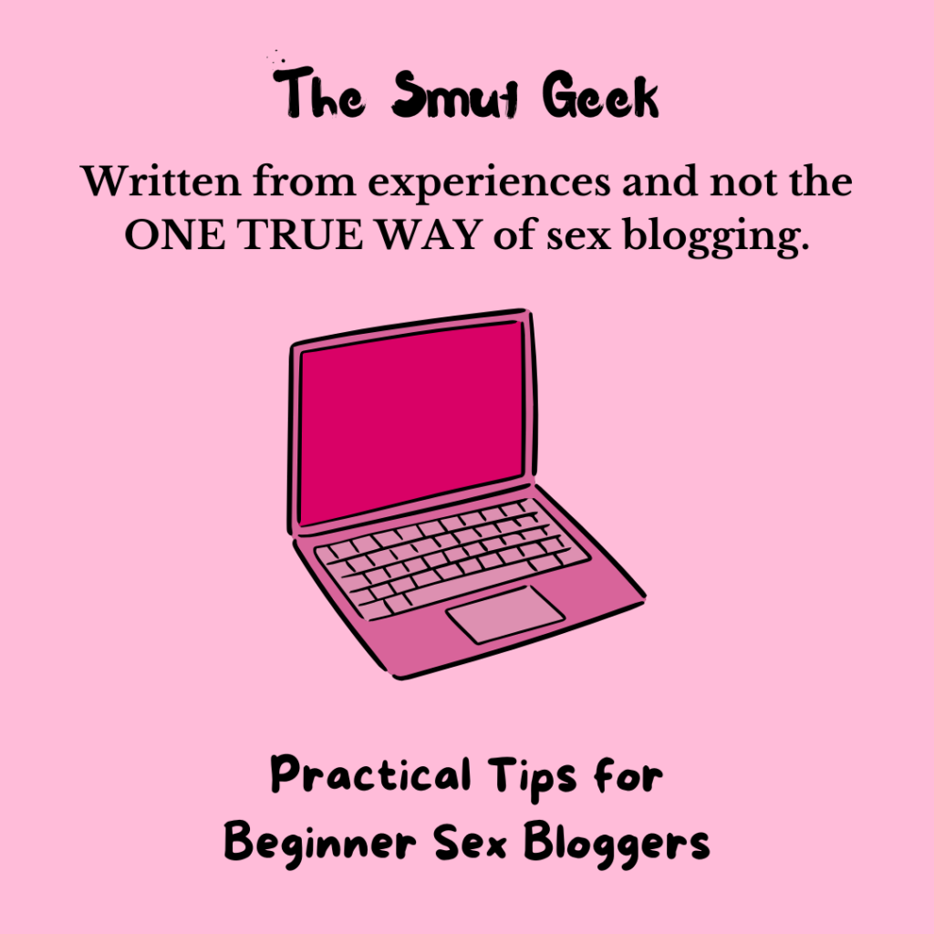 Practical Tips for Beginner Sex Bloggers